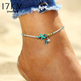 Shell Anklet Beads Starfish Anklet  Foot Boho Jewelry